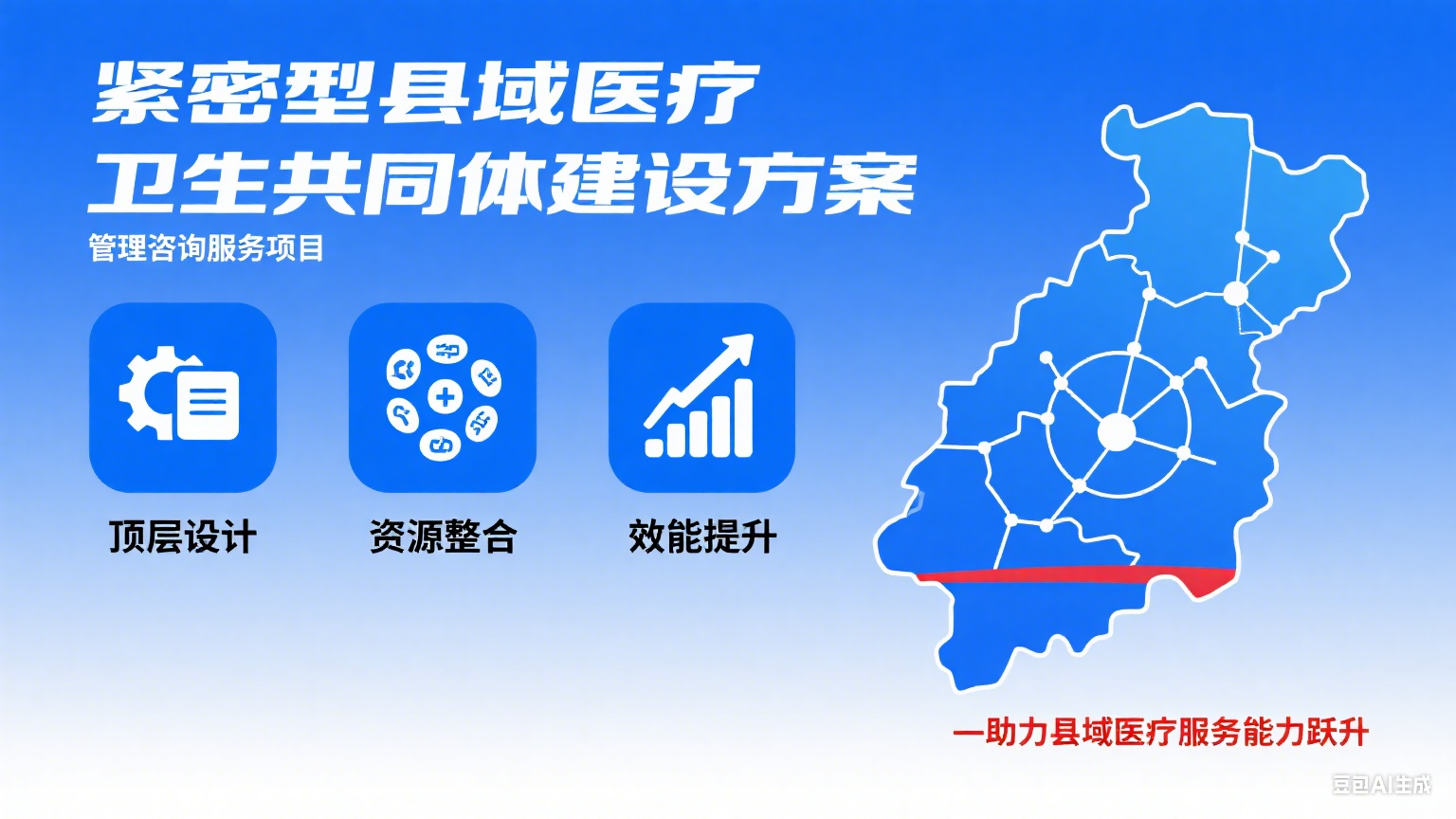 《紧密型县域医疗卫生共同体建设方案》 管理咨询服务项目简介